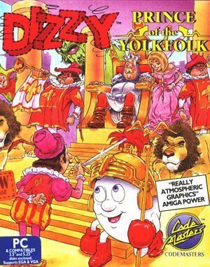 Dizzy: Prince Of The Yolkfolk DOS front cover