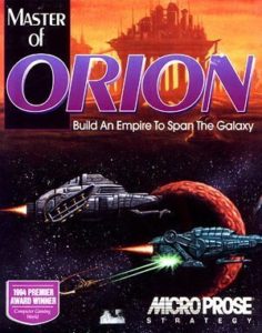 Master of Orion DOS front cover