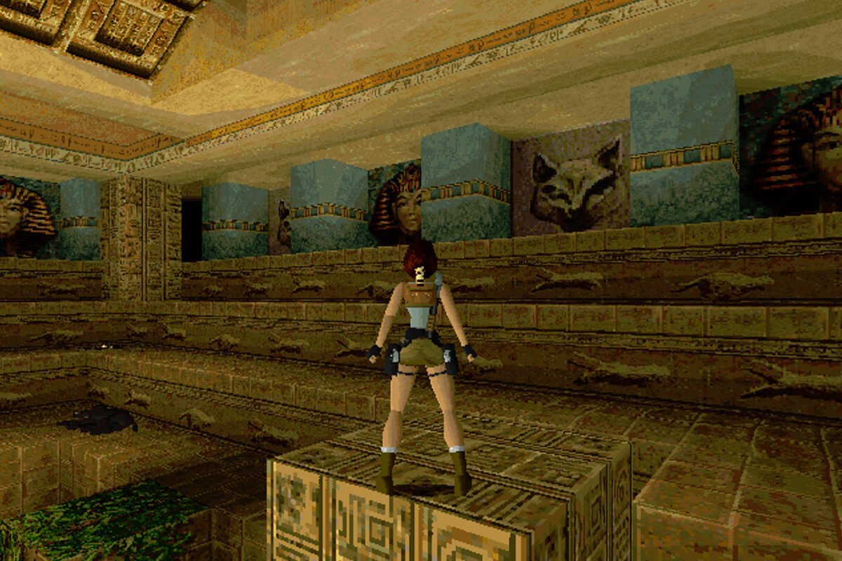 Lara croft island. Dos Gold.