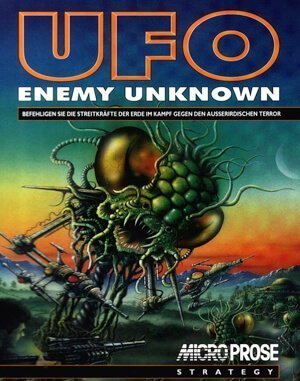 UFO: Enemy Unknown (CZ) DOS front cover