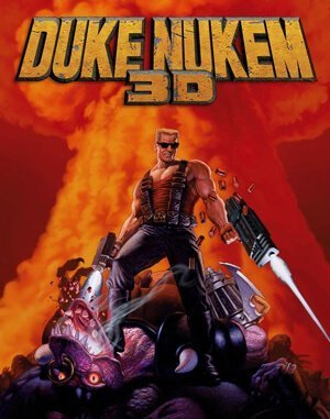 Duke Nukem 3D DOS front cover
