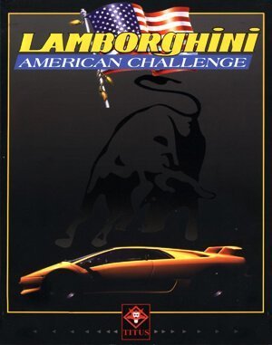 Lamborghini - American Challenge DOS front cover