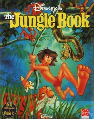 The Jungle Book DOS front cover