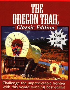 The Oregon Trail DOS front cover