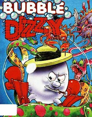 Bubble Dizzy DOS front cover