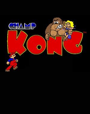 CHAMP Kong DOS front cover