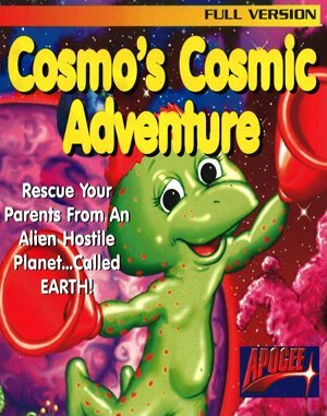 Cosmo's Cosmic Adventure DOS front cover