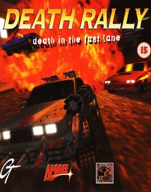 Death Rally DOS front cover