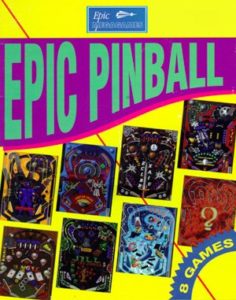 Epic Pinball DOS front cover