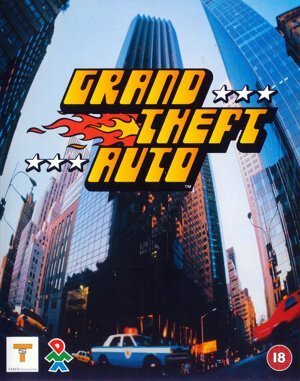 Grand Theft Auto DOS front cover