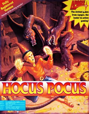 Hocus Pocus DOS front cover