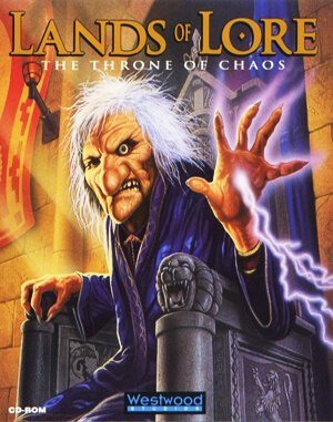 Lands of Lore: The Throne of Chaos DOS front cover