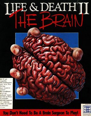 Life & Death 2 - The Brain DOS front cover