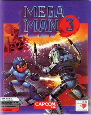 Mega Man 3 - The Robots are Revolting DOS front cover