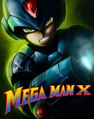 Mega Man X DOS front cover