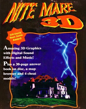 Nitemare 3D DOS front cover