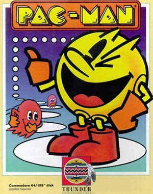 Pac-Man DOS front cover