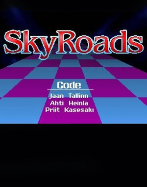 SkyRoads DOS front cover