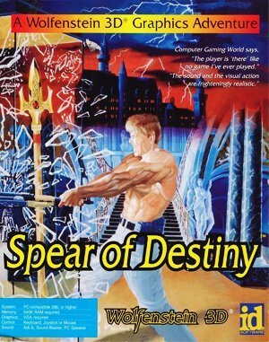 Spear of Destiny DOS front cover
