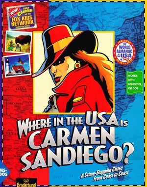 Play Where in the USA is Carmen Sandiego Deluxe online - Play old