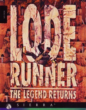 Lode Runner: The Legend Returns DOS front cover
