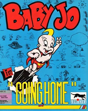 Baby Jo in: "Going Home" DOS front cover
