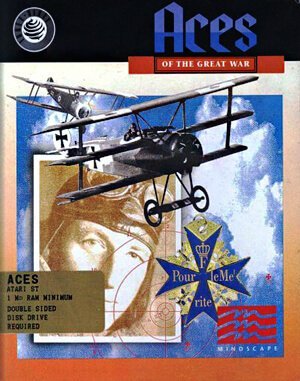 Blue Max: Aces of the Great War DOS front cover