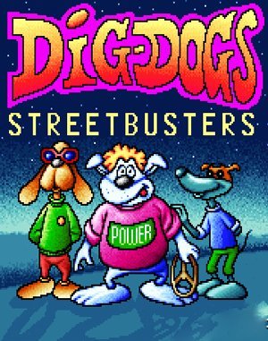 Dig-Dogs: Streetbusters DOS front cover
