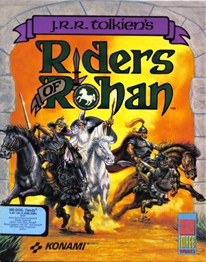 J.R.R. Tolkien's Riders of Rohan DOS front cover