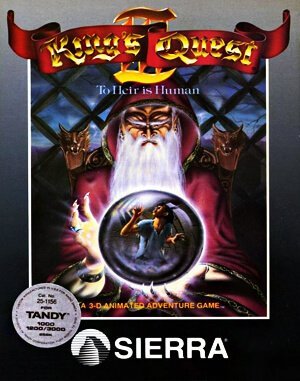 King's Quest III: To Heir Is Human DOS front cover