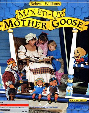 Roberta Williams' Mixed-Up Mother Goose DOS front cover