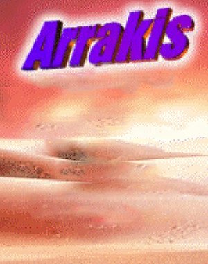 Arrakis DOS front cover