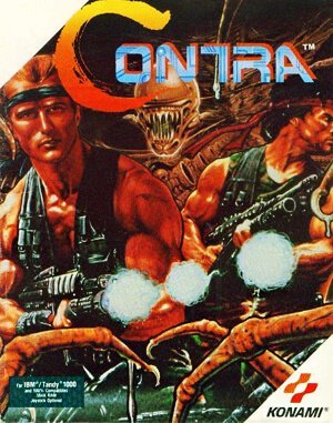 Contra DOS front cover