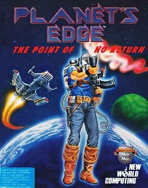 Planet's Edge: The Point of no Return DOS front cover