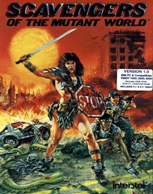 Scavengers of the Mutant World DOS front cover