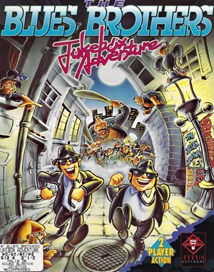 The Blues Brothers: Jukebox Adventure DOS front cover