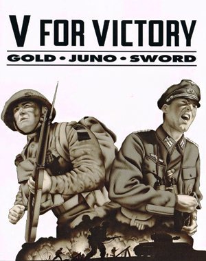 V for Victory Gold-Juno-Sword DOS front cover