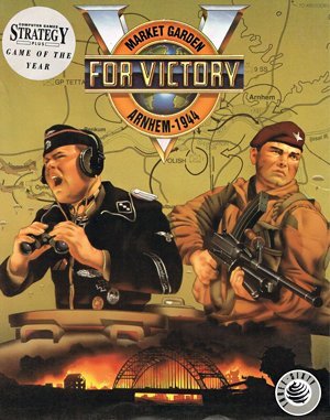 V for Victory: Market Garden DOS front cover