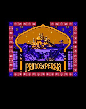 4D Prince of Persia DOS front cover