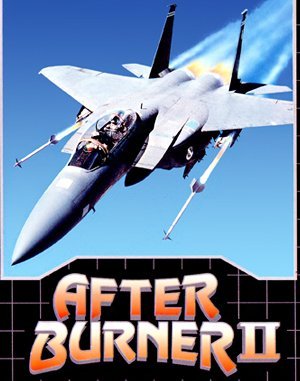 After Burner II DOS front cover