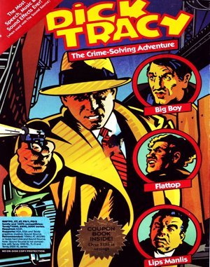Dick Tracy DOS front cover