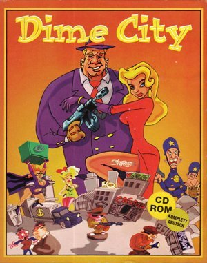 Dime City DOS front cover