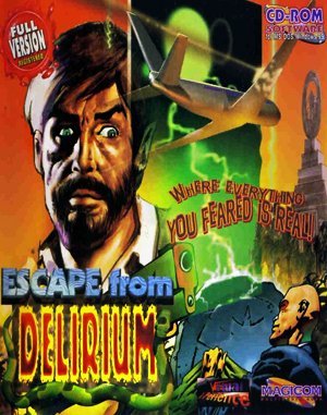 Escape from Delirium DOS front cover