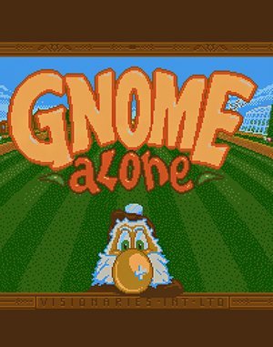 Gnome Alone DOS front cover