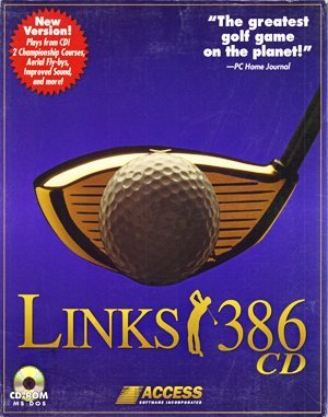 Links 386 Pro DOS front cover