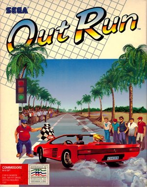 OutRun DOS front cover
