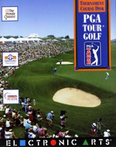 PGA Tour golf DOS front cover