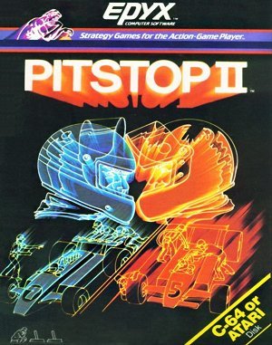 Pitstop II DOS front cover