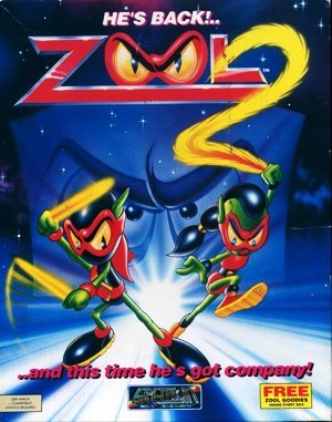 Zool 2 DOS front cover