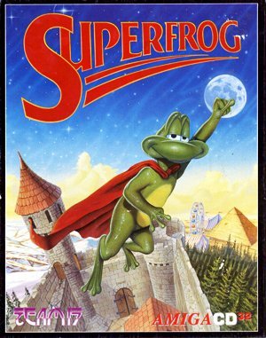 Superfrog DOS front cover